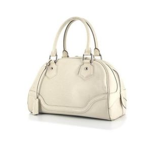 Authentic Louis Vuitton Epi Leather Bowling Montaigne PM Bag Shoulder Satchel